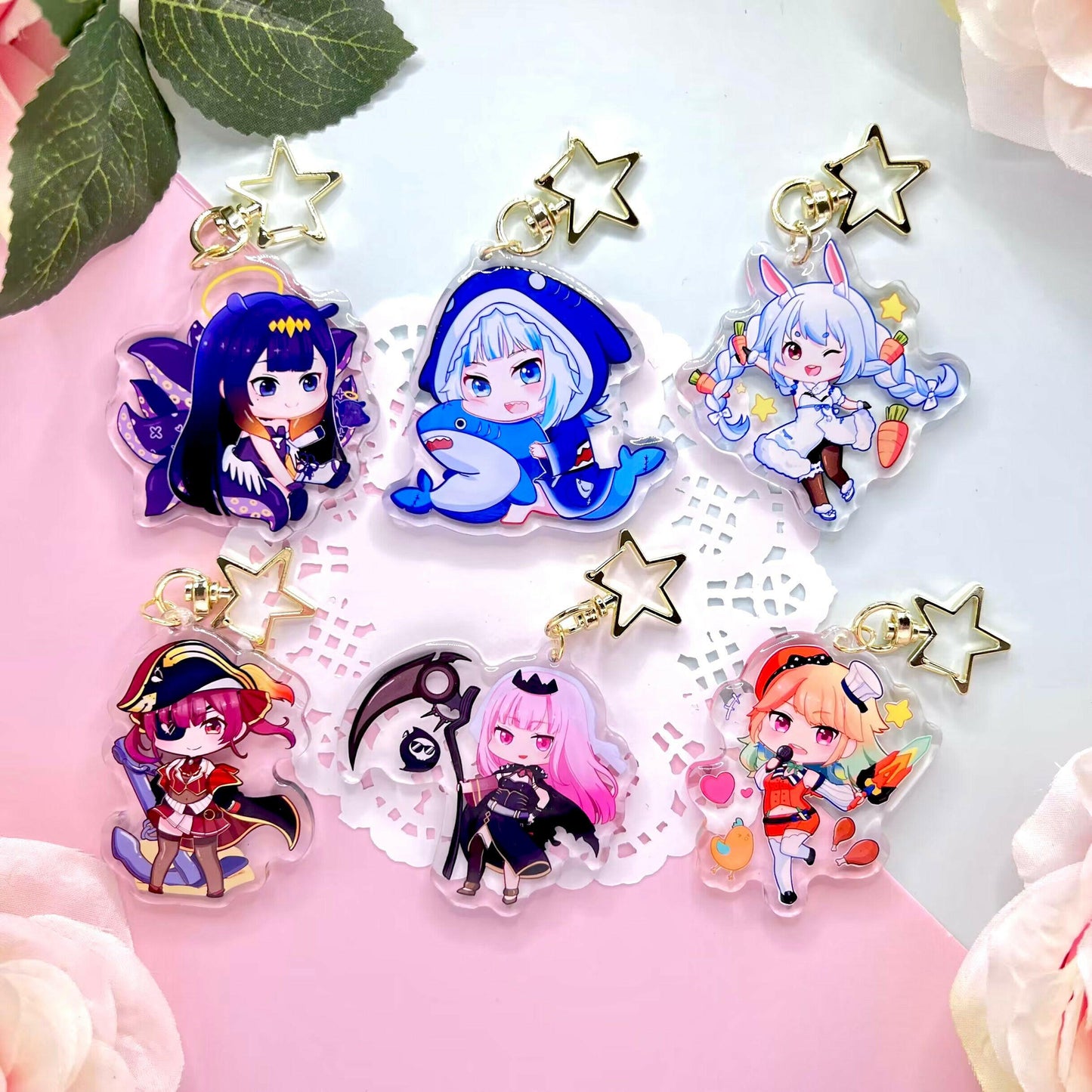 ANIME GIRL KEYCHAIN