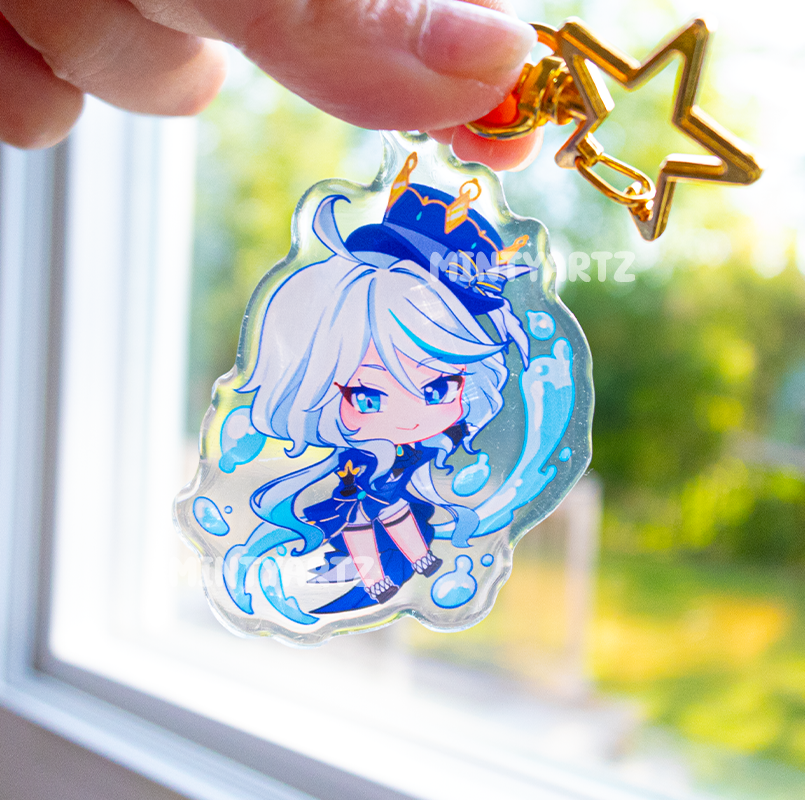 GENSHIN IMPACT KEYCHAIN CHARMS