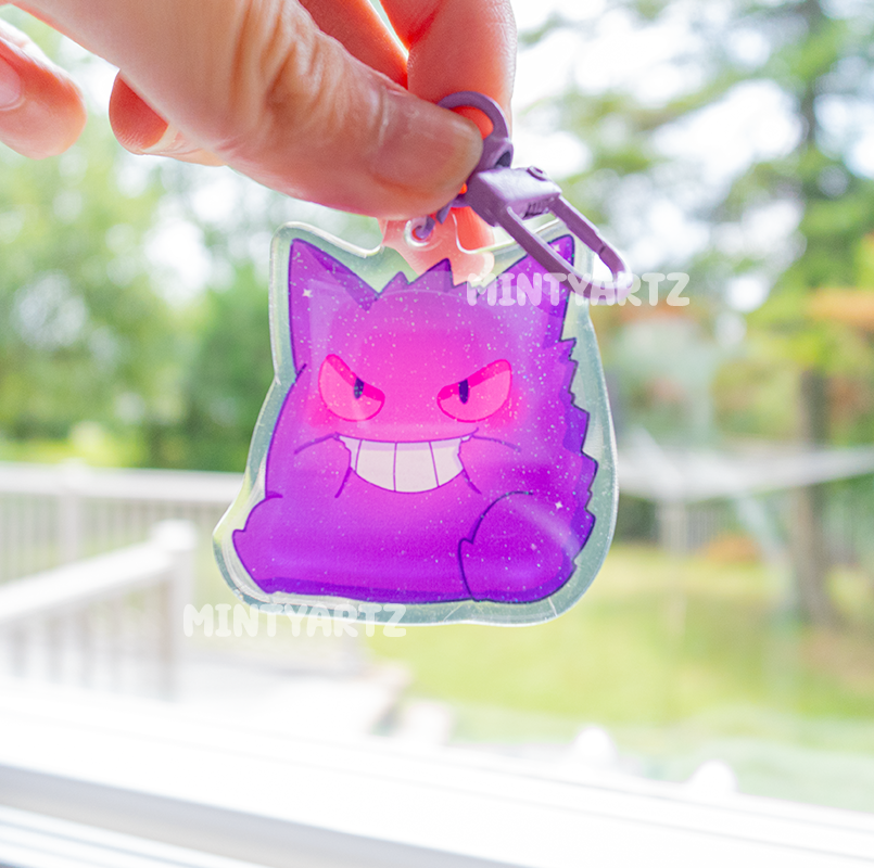 MONSTER PET KEYCHAIN CHARMS