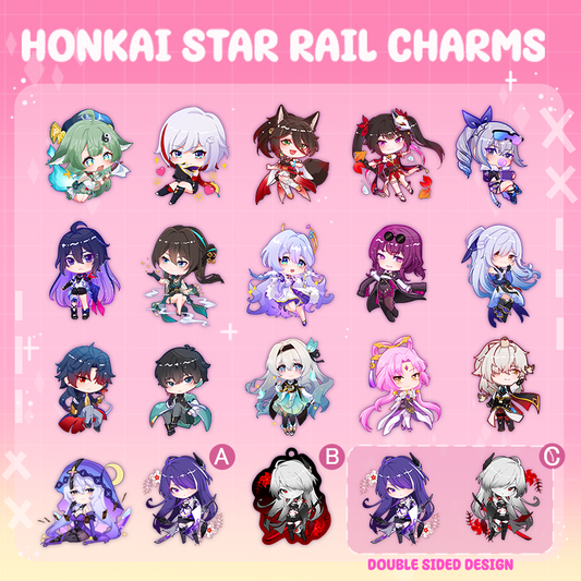 HONKAI STAR RAIL | HSR KEYCHAIN CHARM