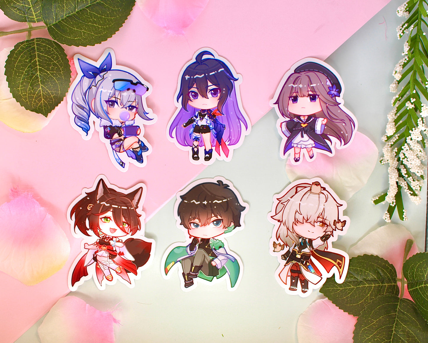 HONKAI STAR RAIL STICKERS