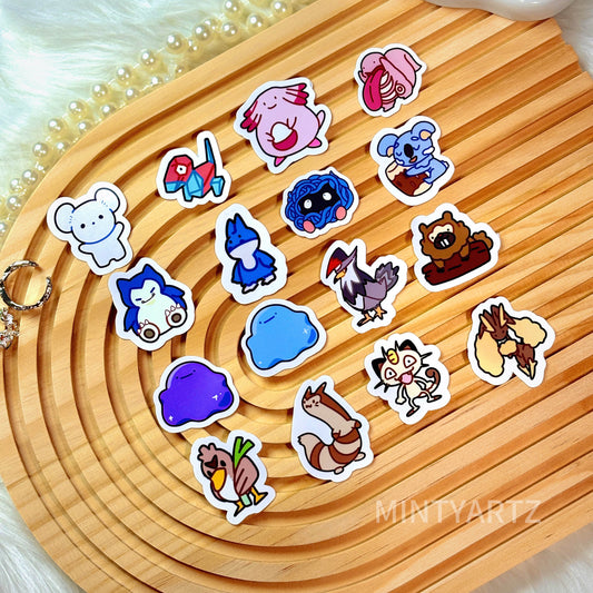 Mini Poke Sticker | Normal type