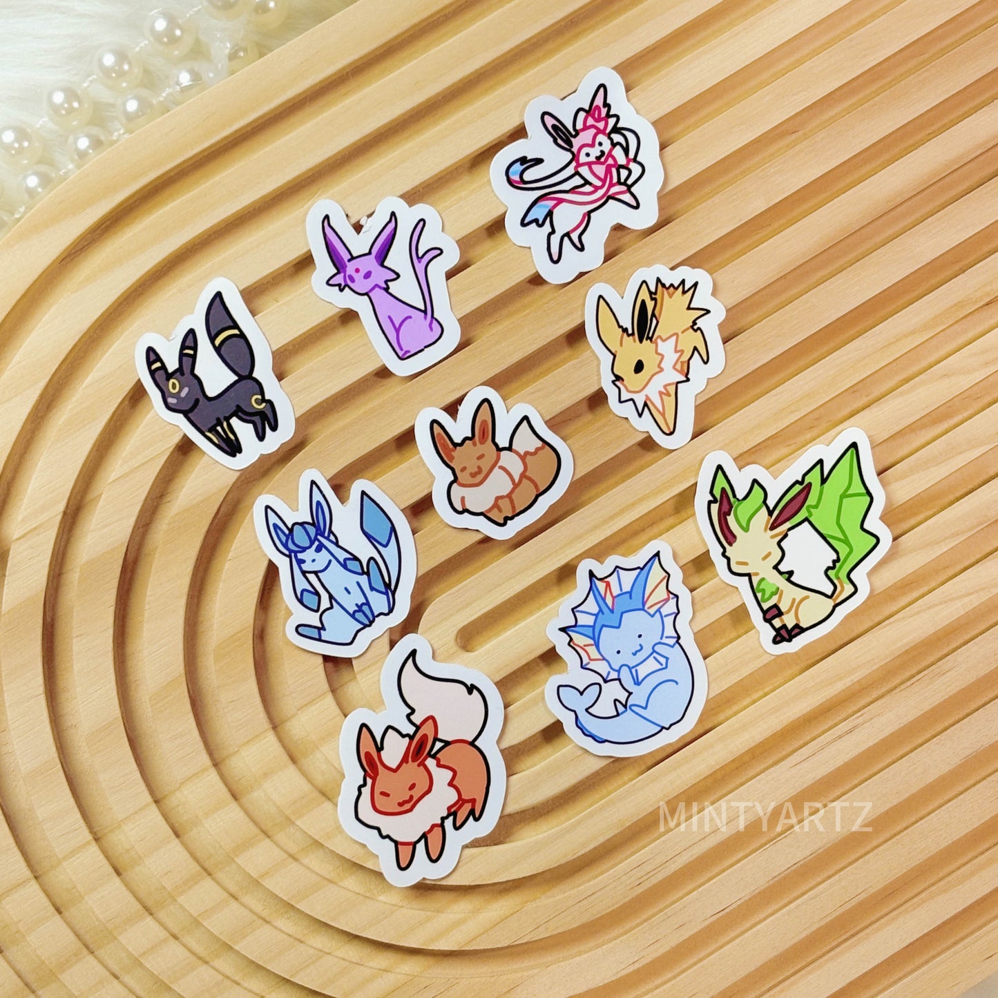 Mini Poke Sticker | Evolution