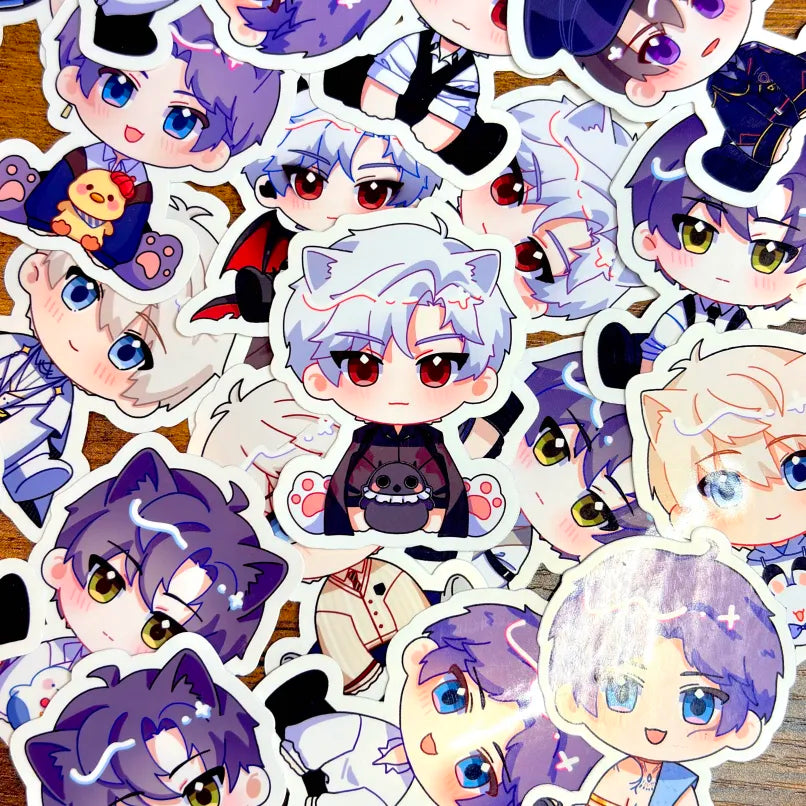 Love and Deepspace vinyl stickers