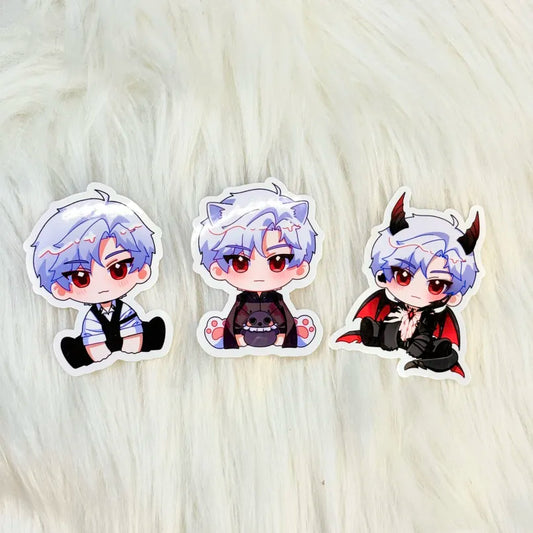 Love and Deepspace vinyl stickers