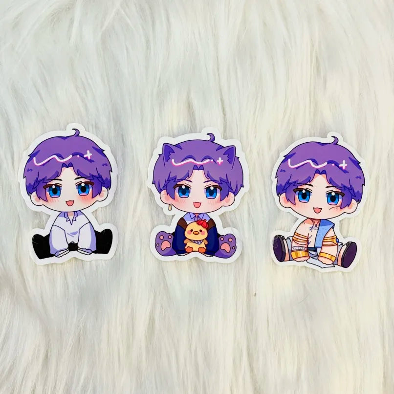 Love and Deepspace vinyl stickers