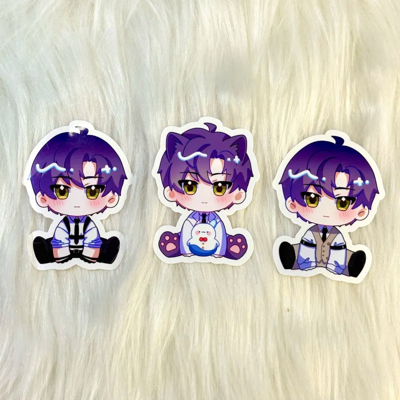 Love and Deepspace vinyl stickers