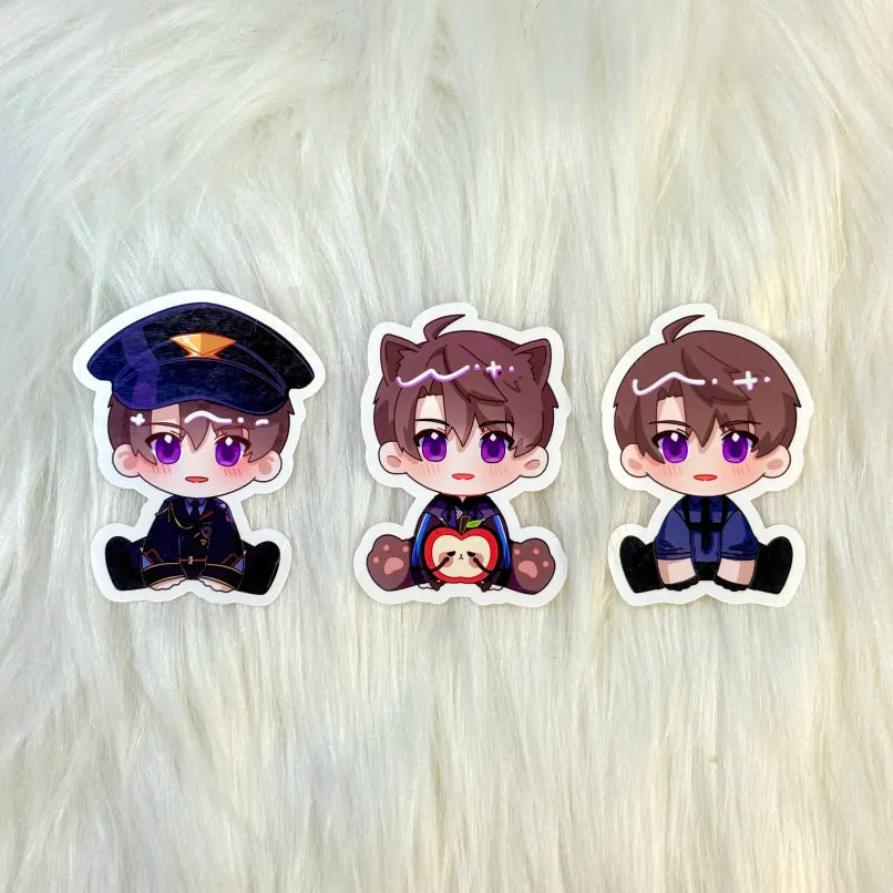 Love and Deepspace vinyl stickers