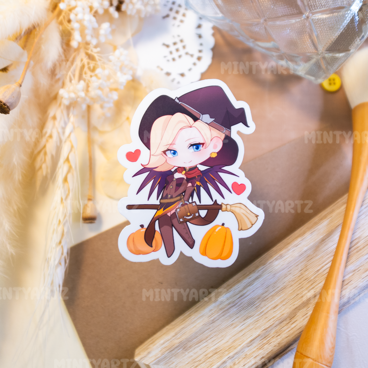 OW ANGEL STICKER