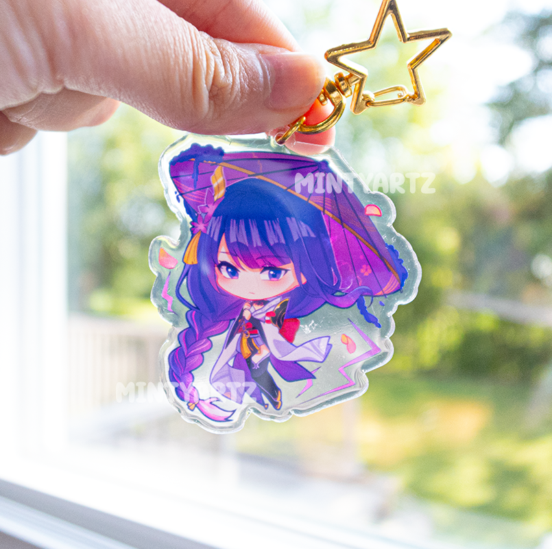 GENSHIN IMPACT KEYCHAIN CHARMS