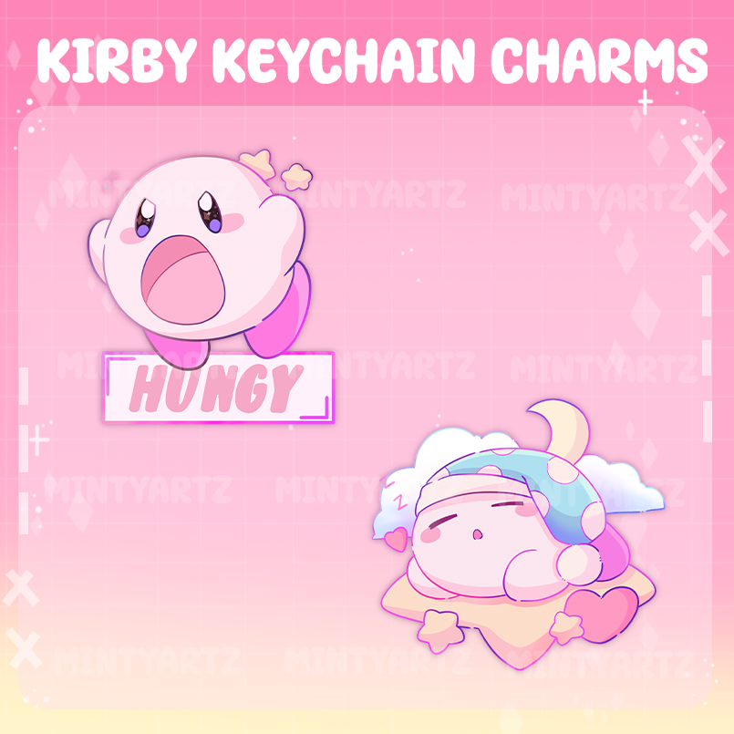 PINK BOY KEYCHAIN CHARM