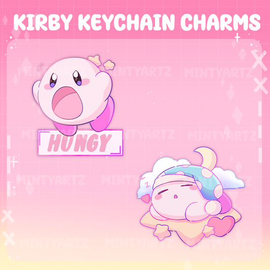 PINK BOY KEYCHAIN CHARM