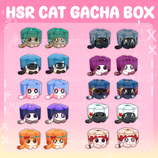 HONKAI STAR RAIL CAT GACHA BOX