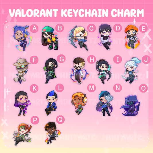 VAL KEYCHAIN CHARM