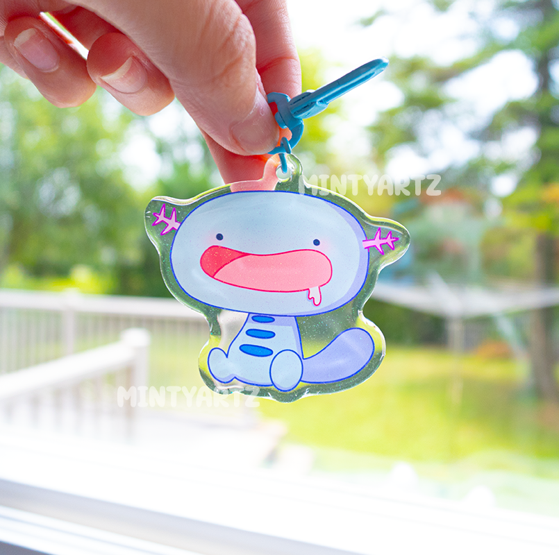 MONSTER PET KEYCHAIN CHARMS