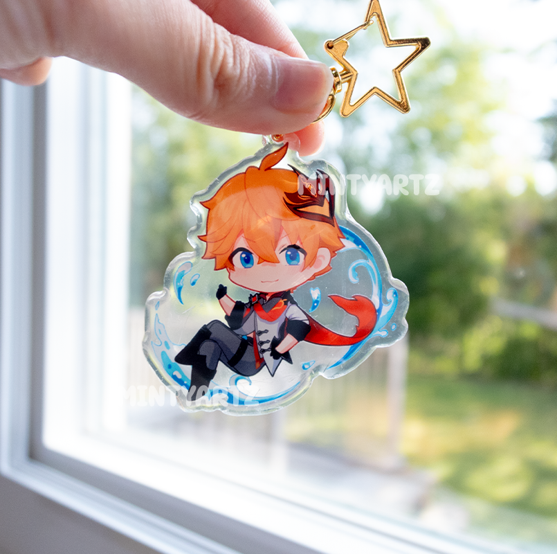 GENSHIN IMPACT KEYCHAIN CHARMS