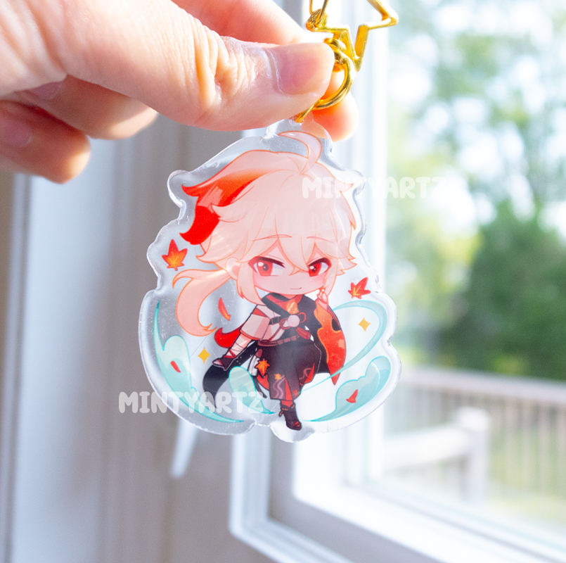 GENSHIN IMPACT KEYCHAIN CHARMS