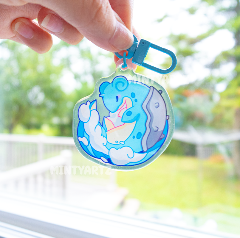 MONSTER PET KEYCHAIN CHARMS