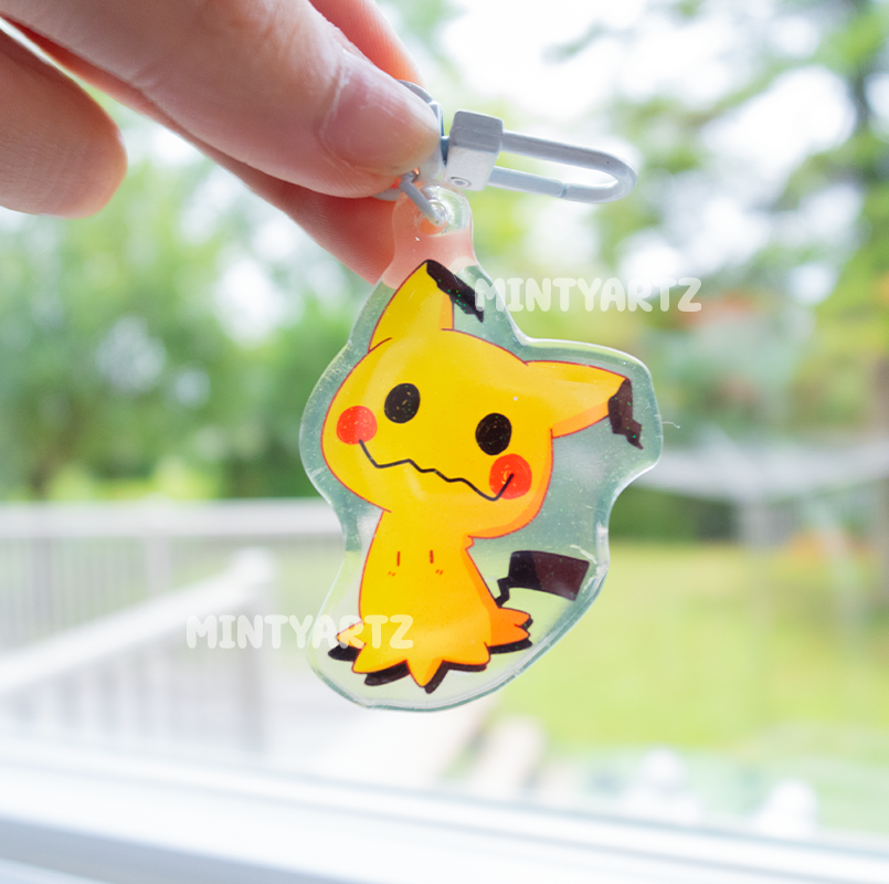 MONSTER PET KEYCHAIN CHARMS