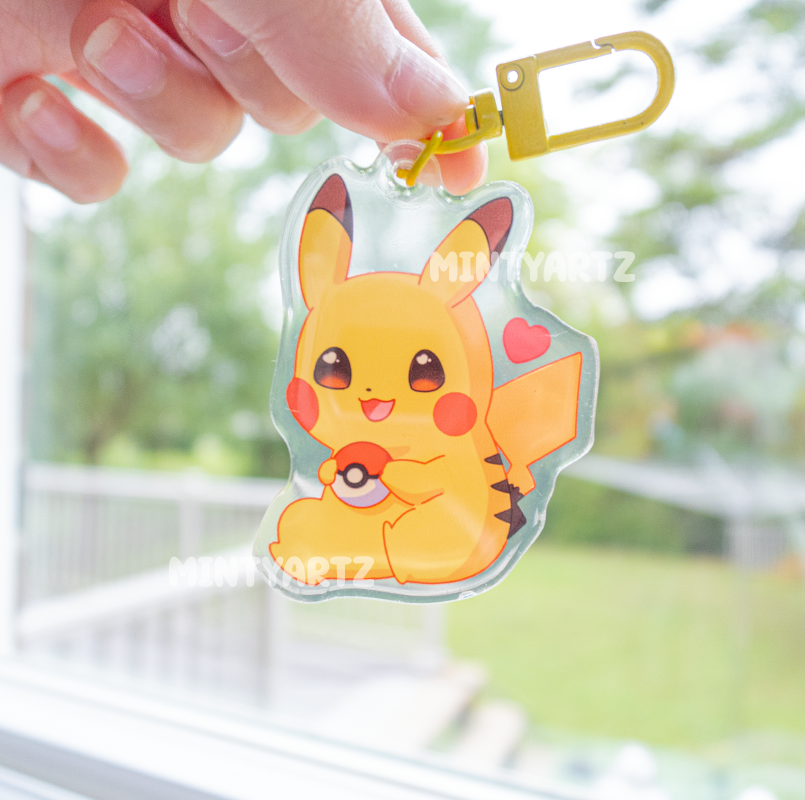 MONSTER PET KEYCHAIN CHARMS