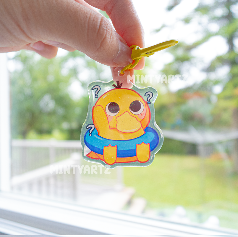 MONSTER PET KEYCHAIN CHARMS