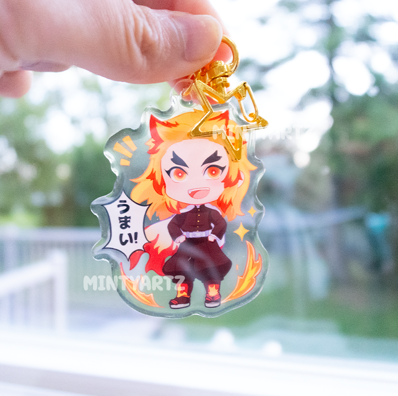 DEMON KEYCHAIN CHARM