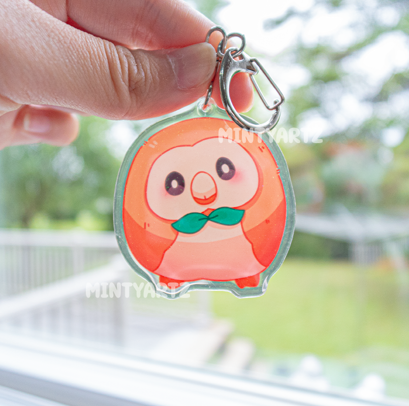 MONSTER PET KEYCHAIN CHARMS