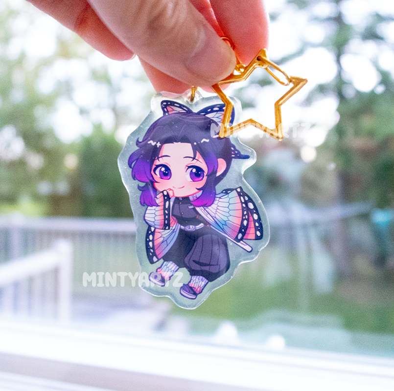 DEMON KEYCHAIN CHARM