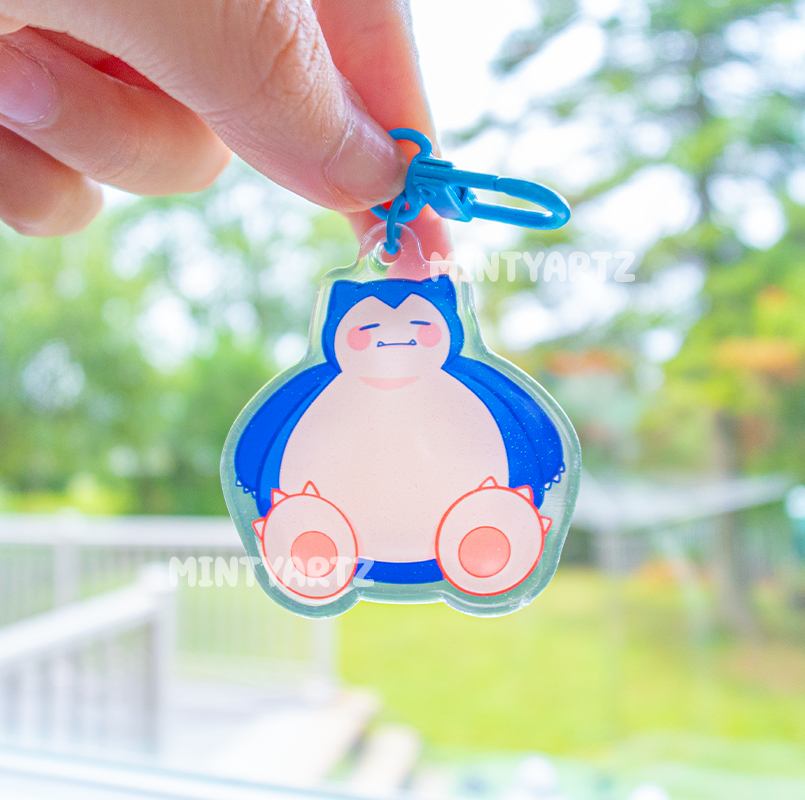 MONSTER PET KEYCHAIN CHARMS