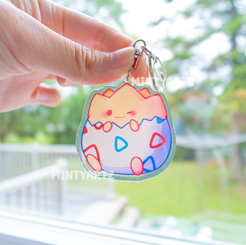 MONSTER PET KEYCHAIN CHARMS