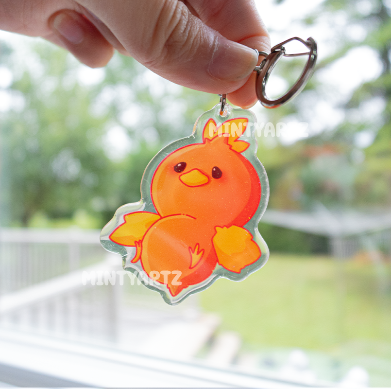 MONSTER PET KEYCHAIN CHARMS