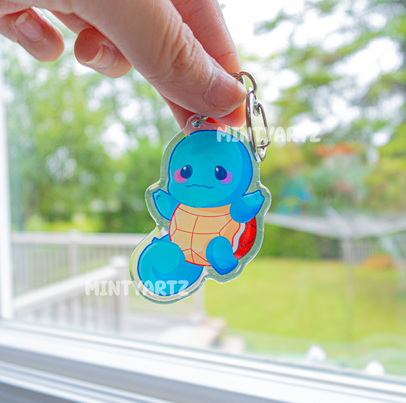 MONSTER PET KEYCHAIN CHARMS