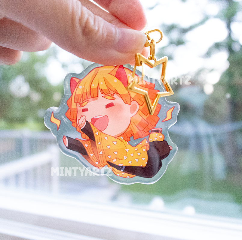 DEMON KEYCHAIN CHARM